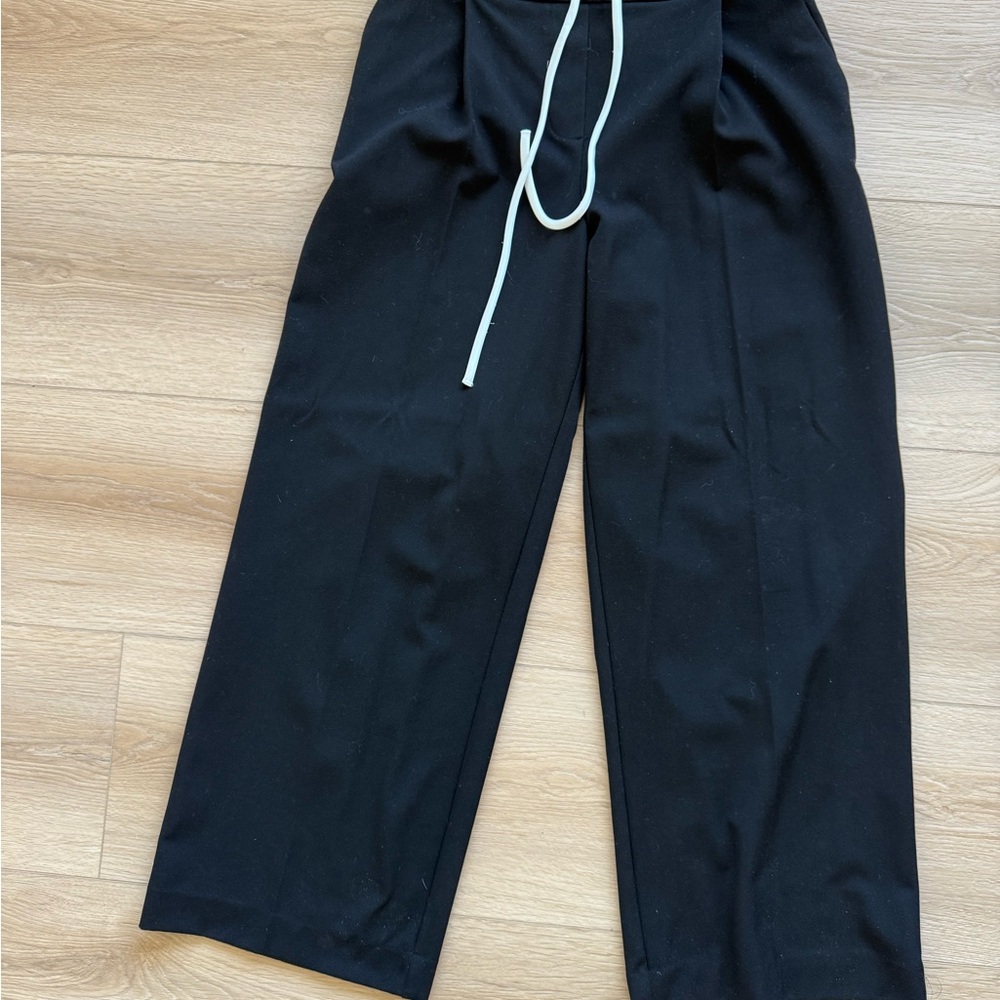 Zara Double Waistband Trousers - HEMMED SIZE MED